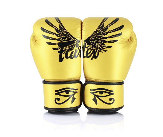 FAIRTEX - Gold Falcon Limited Edition Boxing Gloves (BGV1) - 10oz