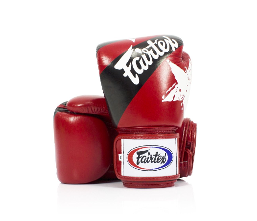 FAIRTEX - Nation Print Boxing Gloves (BGV1) - Red/8oz 