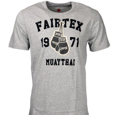 FAIRTEX - T Shirt - Muay Thai Grey Marle (TST95) - Small
