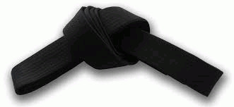MSA - Deluxe Black Belt - 5cm Wide - Size 7