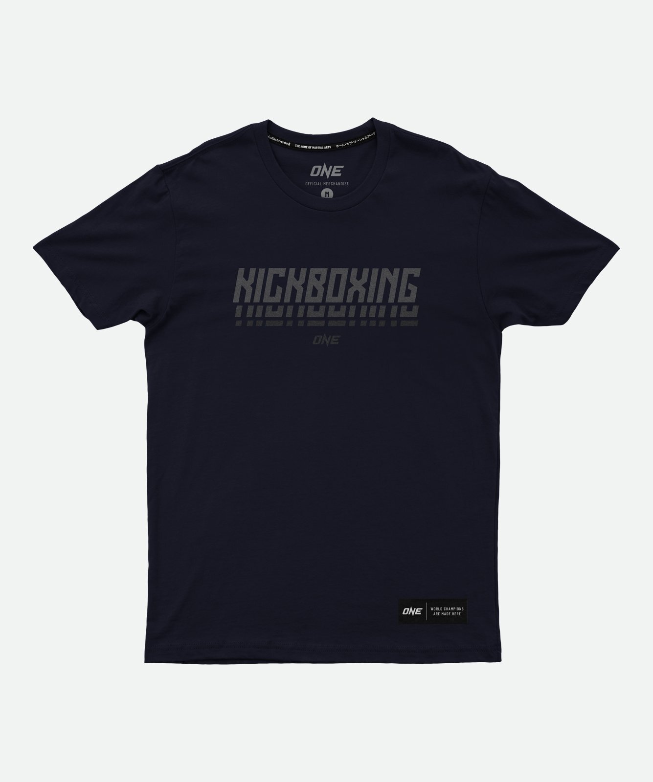 ONE Kickboxing Typography Tee - Extra Small