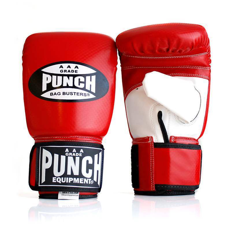 PUNCH - Bag Busters/Mitts - Red/Large Colour Red