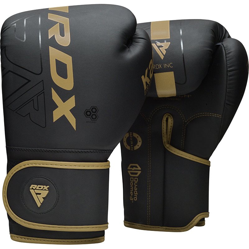 RDX - F6 Kara Boxing Gloves - 8oz - Gold
