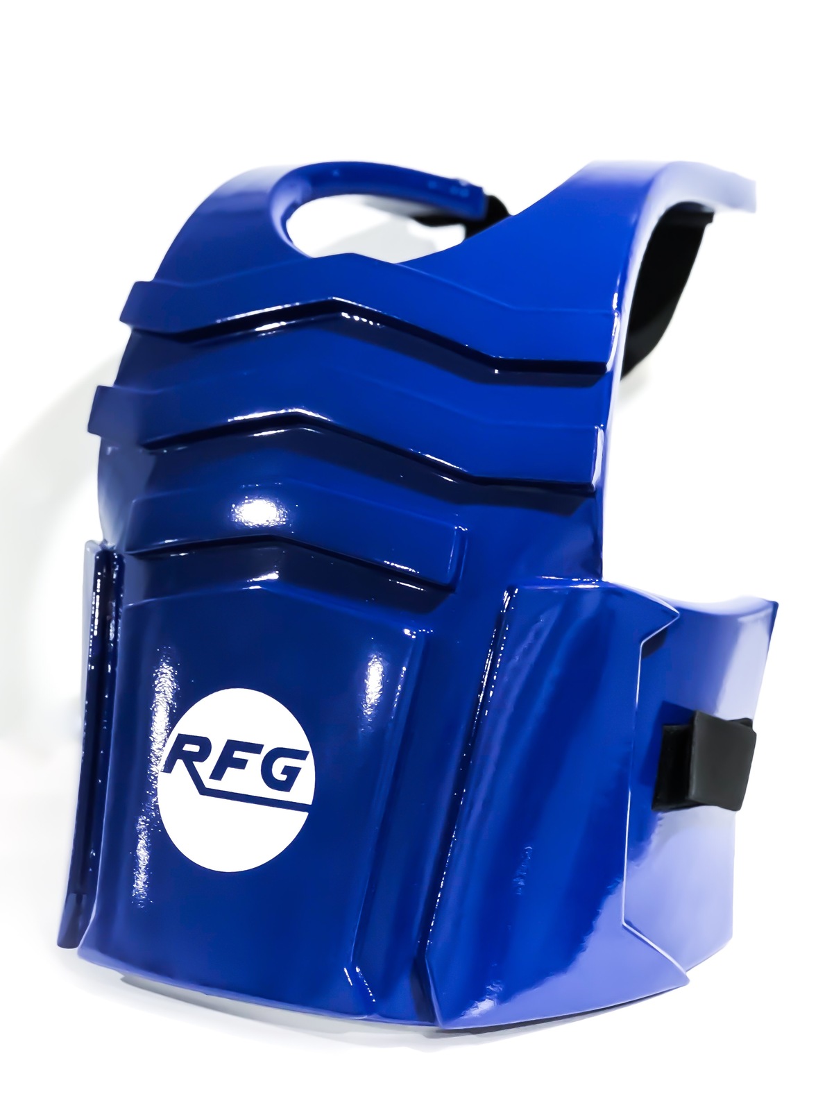 RFG - Dipped Chest Guard/Protector - Blue/Medium