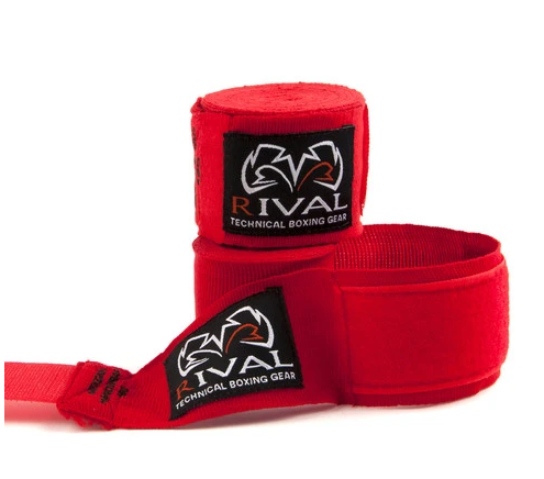 RIVAL BOXING - Mexican Handwraps - Red - 120inch/300cm