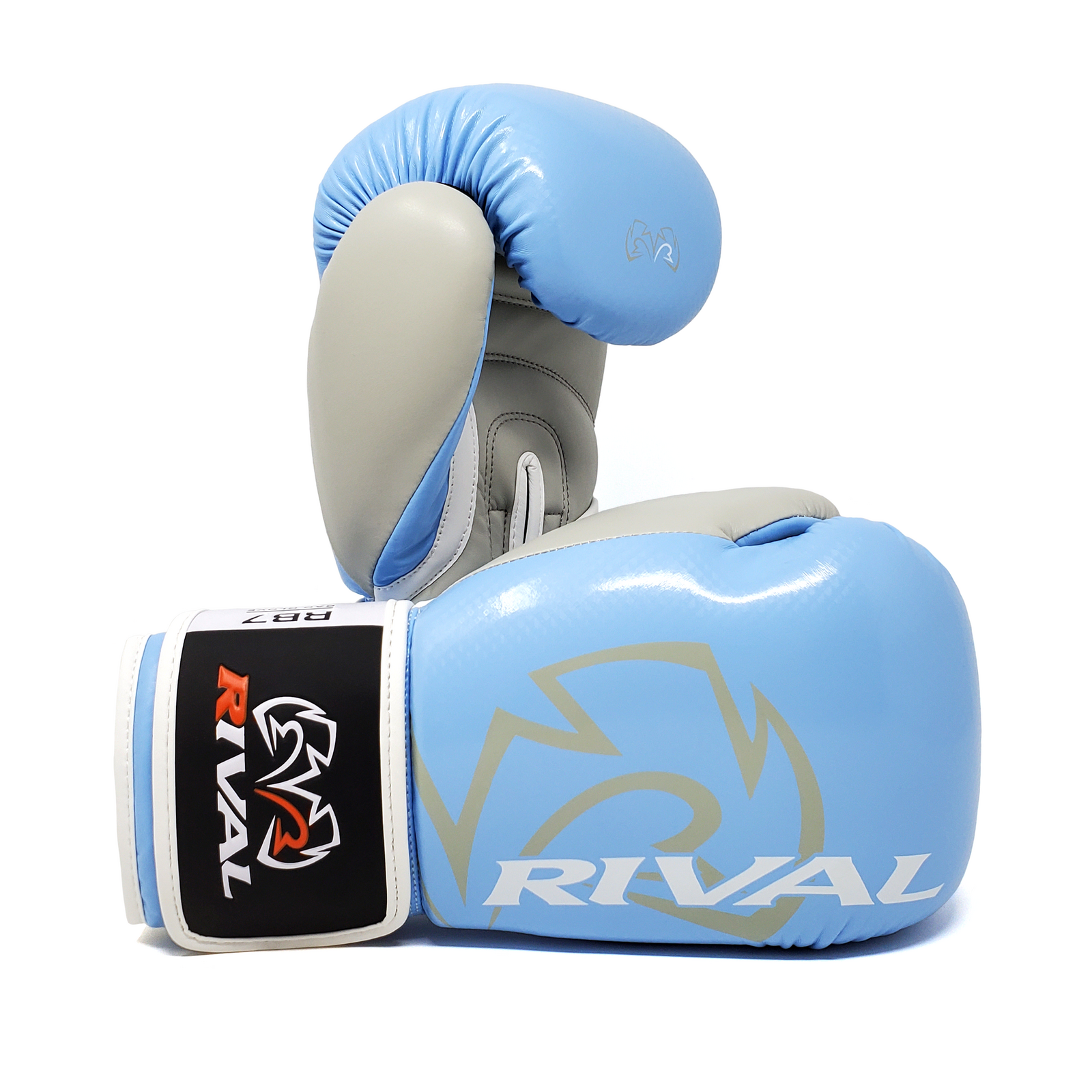 RIVAL BOXING - RB7 Fitness Plus Bag Gloves - 12oz - Baby Blue