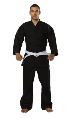 RISING SUN - 8oz Gengi Karate Gi/Uniform Black OR White - Bild 7 von 15
