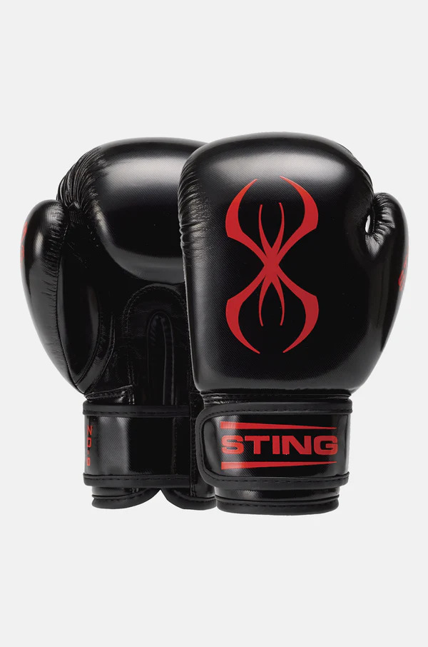 STING - Arma Junior Boxing Glove - Black/Red