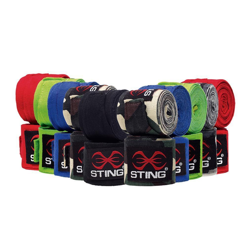 NEW Sting Blue 4.5M Boxing MMA Hand Wraps 