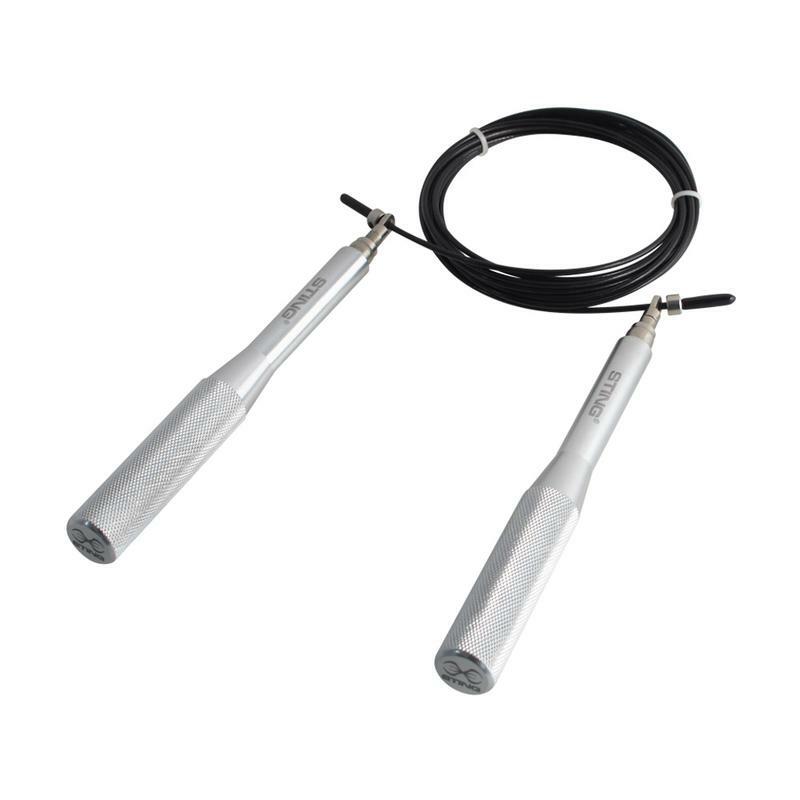 STING - Viper Pro Combat Speed Skipping Rope - Silver