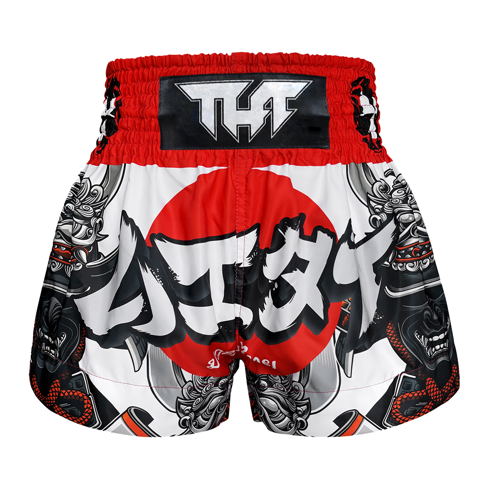 TUFF - 'The Samurai of Siam' Thai Boxing Shorts - Extra Extra Small