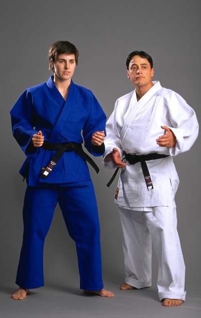 WARRIOR - Silver Label Judo Gi/Uniform - Single Weave - Blue/Size 7 