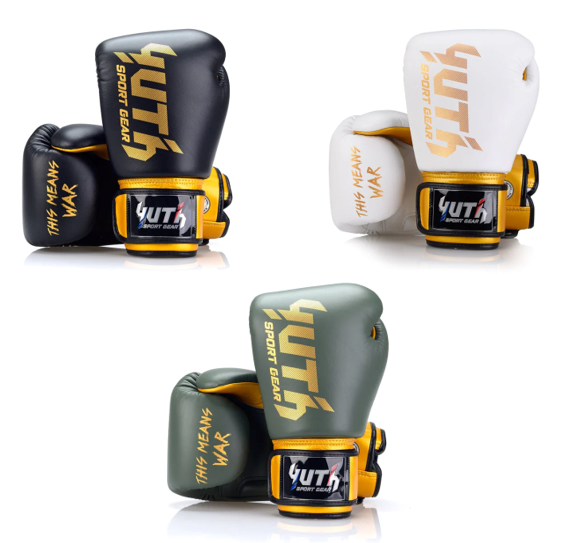 YUTH Gold Line Boxing Gloves