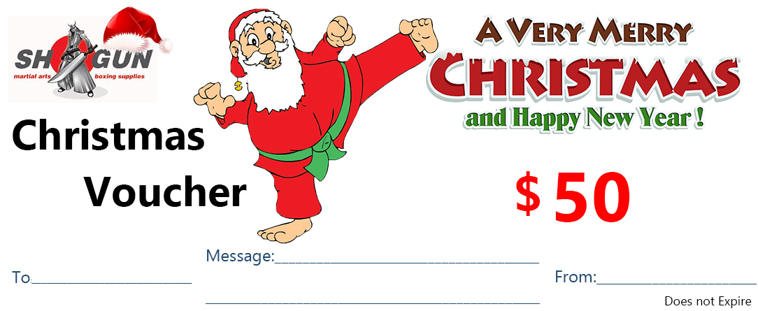 $50 Christmas Gift Voucher / Certificate