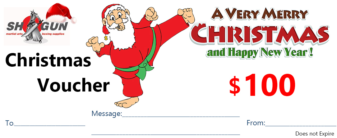 $100 Christmas Gift Voucher / Certificate