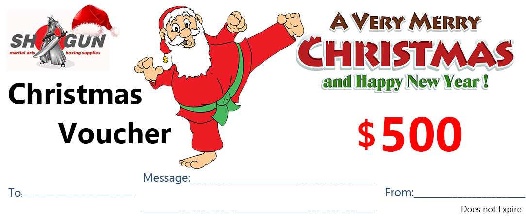 $500 Christmas Gift Voucher / Certificate
