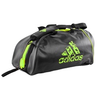 ADIDAS Sports Bag 2 in 1 Black/Yellow - Medium