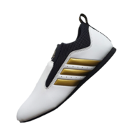 ADIDAS - Contestant Pro Martial Arts Shoe - WHITE/BLACK/GOLD