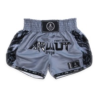 ARWUT - 'Ascent' Muay Thai Shorts - Iron Grey