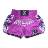 ARWUT - 'Ascent' Muay Thai Shorts - Byzantium Purple