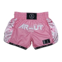 ARWUT - 'Ascent' Muay Thai Shorts - Sakura Pink
