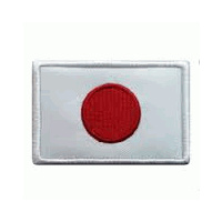 Badge - Japanese Flag