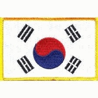 Badge - Korean Flag