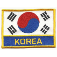 Badge - Korean Flag 2