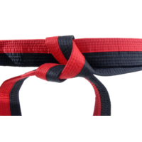 CSG Martial Arts Belt - Red/Black