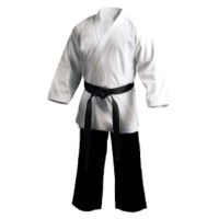 ECONOMY - Salt n Pepper Karate Gi/Uniform