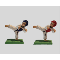 Taekwondo Sparring/Kyrugi Figurine 2