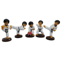 Taekwondo Figurine Set
