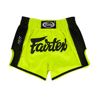 FAIRTEX - Lime Green Slim Cut Muay Thai Boxing Shorts (BS1706)