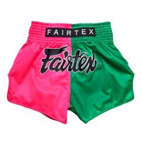 FAIRTEX - Pink/Green Muay Thai Shorts (BS1911)