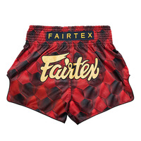 FAIRTEX - "Stealth" Red Muay Thai Shorts (BS1919)