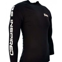FAIRTEX - Long Sleeve Rash Guard - Black (RG1)