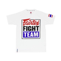 FAIRTEX - T Shirt - Fight Team - WHITE/BLUE (TST51)