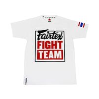 FAIRTEX - T Shirt - Fight Team - WHITE/RED (TST51)