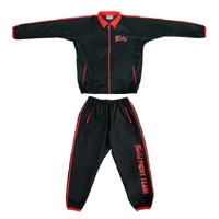 FAIRTEX - New Sweat/Sauna Suit - Black/Red (VS4)
