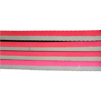 Martial Arts Jigsaw Mat - 30mm - 5 Stripe Finish - Red/Grey