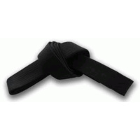 MSA - Deluxe Black Belt - 5cm Wide