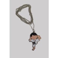 Necklace - Martial Arts Man