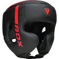 RDX - F6 Kara Full Face Headgear - Red/Medium