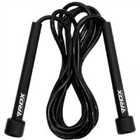 RDX - PVC Speed Skipping Rope - Black