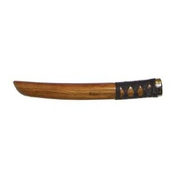 Red Oak Tanto - Braided Handle