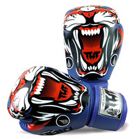 TUFF - Tiger Boxing Gloves - Blue