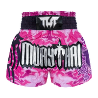 TUFF - Pink Camouflage Thai Boxing Shorts