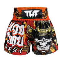 TUFF - Samurai Skull Thai Boxing Shorts