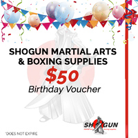 $50 Birthday Gift Voucher / Certificate