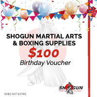 $100 Birthday Gift Voucher / Certificate